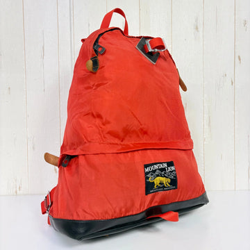 【OneSize レッド系】 1970s Mountain Lion（マウンテンライオン） コンパクト デイパック ビンテージ オリジナル 入手困難 バッグ ストレージ バックパック デイパック 容量【～29L】 z00057025  デイパック 容量【～29L】