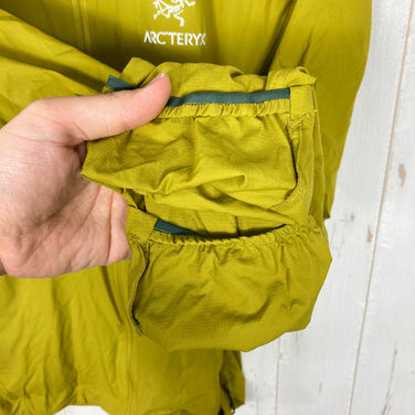 【Men's S イエロー系】 Arcteryx ( アークテリクス ) ノディン ジャケット Nodin Jacket Tyono 20 DWR パッカブル StowHood ナイロン ウェア トップス アウター ジャケット ウィンドシェル z00060733