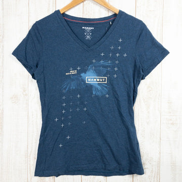 【Women's S ネイビー系】 Mammut ( マムート ) ゼファー Tシャツ Zephira T-Shirt コットン ウェア トップス インナー シャツ ショートスリーブTシャツ クルーネック コットン z00051453 コットン ショートスリーブTシャ - 【公式】2ndGEAR（セカンドギア）Webショップ【登山用品・アウトドア用品専門 買取販売店】