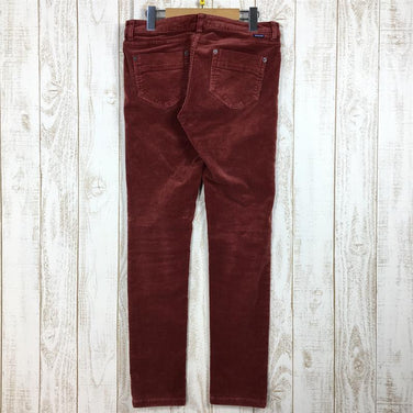 【Women's 26 レッド系】Patagonia ( パタゴニア ) フィッテド コーデュロイ パンツ Fitted Corduroy Pants 55055 International Women's コットン ロングパンツ ボトムス ウェア - 【公式】2ndGEAR（セカンドギア）Webショップ【登山用品・アウトドア用品専門 買取販売店】