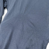 The North Face 男式中号黑色长袖 DRY Crew T 恤，涤纶，圆领，合成面料，尺码 L/S，Z00053056