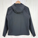 【Women's M ブラック系】 Mammut ( マムート ) マクン 2.0 ソフトシェル フーデッド ジャケット アジアンフィット ウィメン Macun 2.0 SO Hooded Jacket AF Women 4WAYストレッチ PFCフリー耐久撥水 ポリエ-2