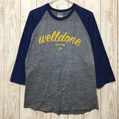 【Men's L ネイビー系】 ウェルダン Welldone オリジナル ラグラン Tシャツ 入手困難 Men's 化繊 ロングスリーブTシャツ クルーネック インナー シャツ トップス ウェア - 【公式】2ndGEAR（セカンドギア）Webショップ【登山用品・アウトドア用品専門 買取販売店】