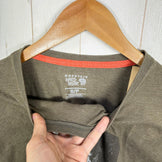 【Men's S グリーン系】 Mountain Hardwear ( マウンテンハードウェア ) コットン ショートスリーブ ティー Cotton Short Sleeve Tee			 ウェア トップス インナー シャツ ショートスリーブTシャツ クルーネック