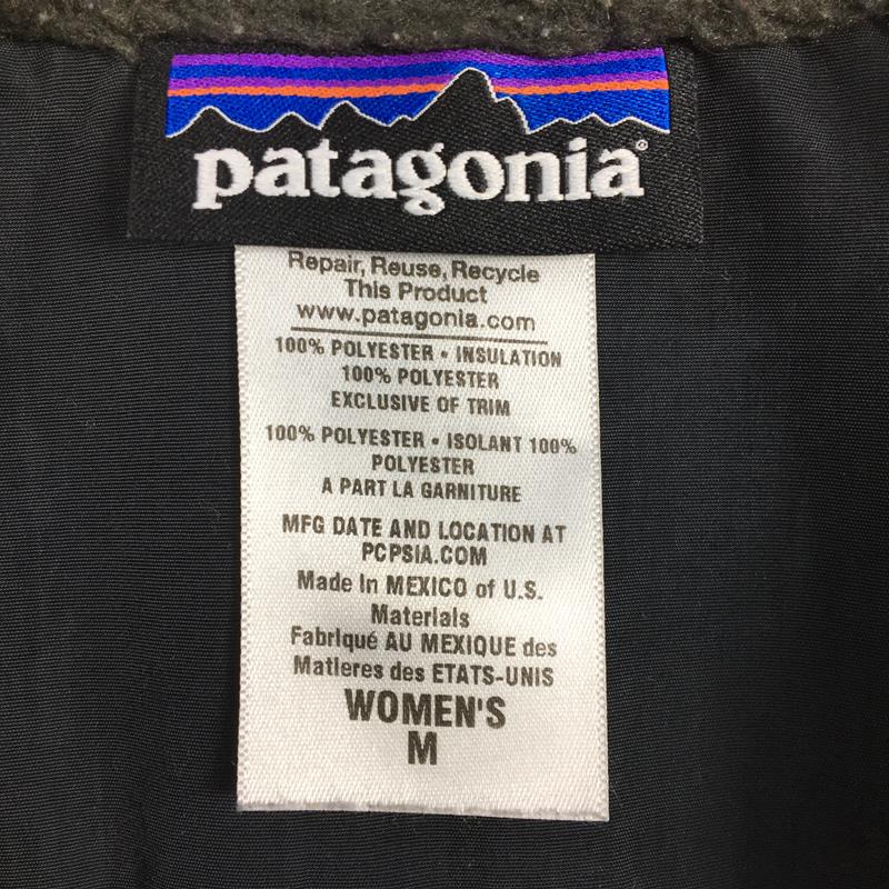 【Women's M チャコール系】 Patagonia ( パタゴニア ) レトロ エックス ベスト Retro X Vest フリース 防風 生産終了モデル 入手困難 23081 International Women's RKL フリース ベスト トップス ウェア