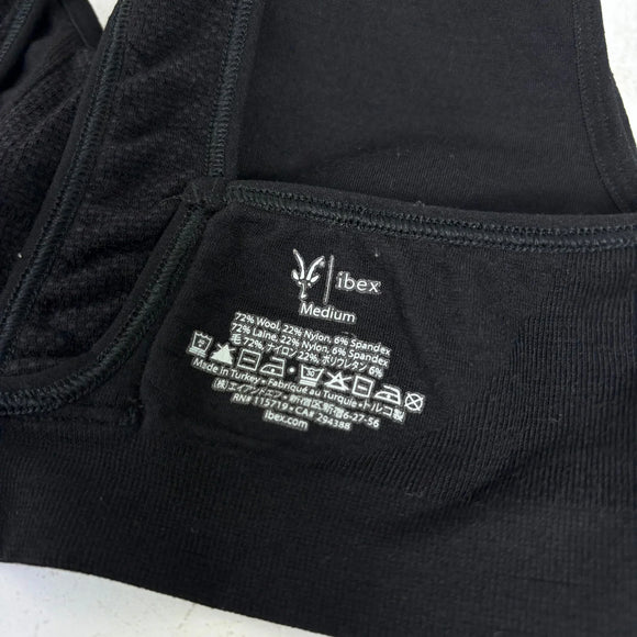 【Women's M ブラック系】 Ibex ( アイベックス ) ウール スポーツブラ Wool Sports Bra ウール ウェア ウェア小物 下着 アンダーウェア スポーツブラ z00059948  スポーツブラ 下着 アンダーウェア ウェア小物 ウェア