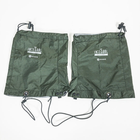 【L/XL グリーン系】 Integral Designs ( インテグラルデザイン ) イーベント ショートゲイター Event Shortie Gaiter 生産終了モデル 入手困難 ウェア ウェア小物 ゲイター スパッツ eVent ( イーベント ) - 【公式】2ndGEAR（セカンドギア）Webショップ【登山用品・アウトドア用品専門 買取販売店】