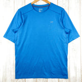 【Men's S ブルー系】 Arcteryx ( アークテリクス ) コーマック クルー ショート スリーブ Cormac Crew Short Sleeve 速乾 Tシャツ X000007664 International Men's 化繊 ショートスリーブ - 【公式】2ndGEAR（セカンドギア）Webショップ【登山用品・アウトドア用品専門 買取販売店】