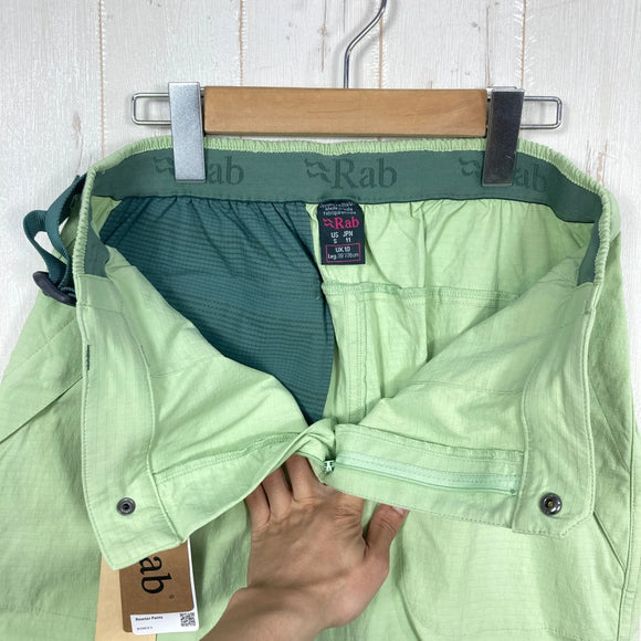 【Women's S グリーン系】 Rab ( ラブ ) ロウトールパンツ Rowtor Pants QFW-08 FGR z00058285 FGR ソフトシェル ロングパンツ ボトムス ウェア