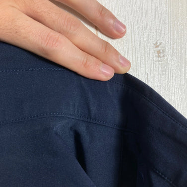 【Unisex M ネイビー系】 Shinogi By Axesquin ( 凌 By アクシーズクイン ) ヒトリシズカ ナイロン ウェア トップス インナー シャツ ロングスリーブシャツ 化繊 z00053969  化繊 ロングスリーブシャツ インナー シャツ ト