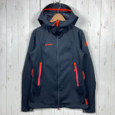 Mammut Ultimate Westgrat 女款夹克，小号，黑色。Eiger Extreme 系列涤纶软壳夹克。