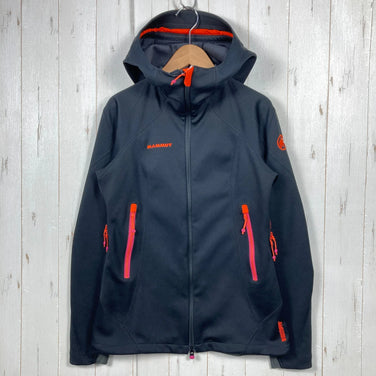 Mammut Ultimate Westgrat 女款夹克，小号，黑色。Eiger Extreme 系列涤纶软壳夹克。