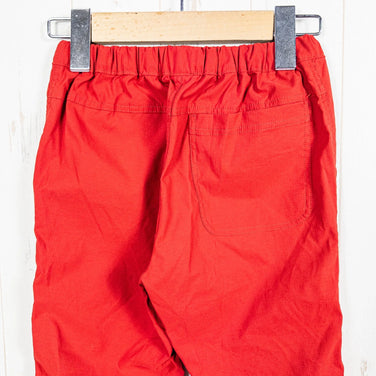 [Kid's Size 120 Red] Montbell Stretch OD Pants, Nylon, Long Pants, z00053143