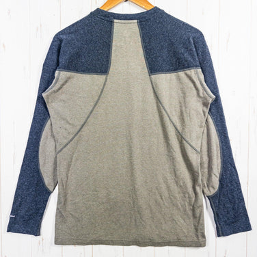 男式大号米色 Marmot Climbwool 长袖衬衫，圆领，羊毛，z00052791。这款羊毛长袖 T 恤非常适合用作内衣、上衣或内搭。