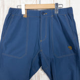 【Men's M ブルー系】 Mountain Hardwear ( マウンテンハードウェア ) ソフトシェル クロップド パンツ Softshell Cropped Pants ナイロン OE0863 Men's ソフトシェル ショーツ ショートパンツ ボトム - 【公式】2ndGEAR（セカンドギア）Webショップ【登山用品・アウトドア用品専門 買取販売店】