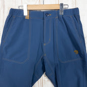【Men's M ブルー系】 Mountain Hardwear ( マウンテンハードウェア ) ソフトシェル クロップド パンツ Softshell Cropped Pants ナイロン OE0863 Men's ソフトシェル ショーツ ショートパンツ ボトム - 【公式】2ndGEAR（セカンドギア）Webショップ【登山用品・アウトドア用品専門 買取販売店】