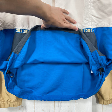 【Men's M ベージュ系】 Llbean ( エルエルビーン ) マウンテン クラシック アノラック Mountain Classic Anorak マルチカラー ナイロン ウェア トップス アウター ジャケット ウィンドシェル z00060193 マルチカラー
