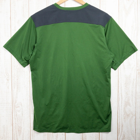 【Men's M グリーン系】 Arcteryx ( アークテリクス ) イーサー コンプ クルー ショートスリーブ Ether Comp Crew SS ポリエステル 12138 Men's 化繊 ショートスリーブTシャツ クルーネック インナー シャツ トップ - 【公式】2ndGEAR（セカンドギア）Webショップ【登山用品・アウトドア用品専門 買取販売店】
