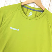 【Men's M イエロー系】 Marmot ( マーモット ) アセント ハーフスリーブ クルー Accent Hs Crew MJT-S6031 Asian Men's 化繊 ショートスリーブTシャツ クルーネック インナー シャツ トップス ウェア - 【公式】2ndGEAR（セカンドギア）Webショップ【登山用品・アウトドア用品専門 買取販売店】