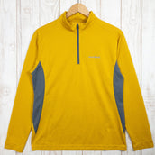 【Men's M イエロー系】 Montbell ( モンベル ) ウイックロン Zeo ロングスリーブ ジップシャツ ポリエステル 1104940 Asian Men's 化繊 ロングスリーブシャツ インナー シャツ トップス ウェア - 【公式】2ndGEAR（セカンドギア）Webショップ【登山用品・アウトドア用品専門 買取販売店】