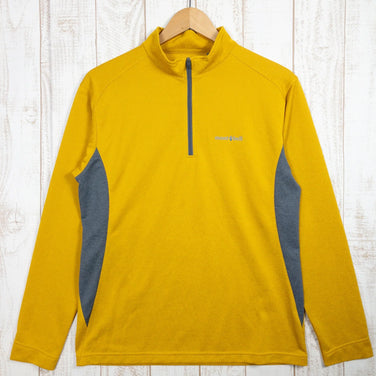 【Men's M イエロー系】 Montbell ( モンベル ) ウイックロン Zeo ロングスリーブ ジップシャツ ポリエステル 1104940 Asian Men's 化繊 ロングスリーブシャツ インナー シャツ トップス ウェア - 【公式】2ndGEAR（セカンドギア）Webショップ【登山用品・アウトドア用品専門 買取販売店】