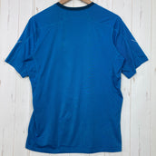 【Men's S ブルー系】 Arcteryx ( アークテリクス ) モータス クルー ショートスリーブ Motus Crew Short Sleeve Phasic SL 吸汗速乾 UPF25 フラットロックシーム ポリエステル ウェア トップス インナー シ