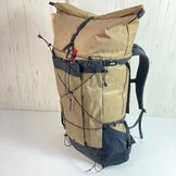 [Large Beige] Yamatomichi (Yama to Michi) Three Standard + Breathable Pad Set Nylon Bag Storage Backpack, Capacity [30L-54L] X-Pac VX21