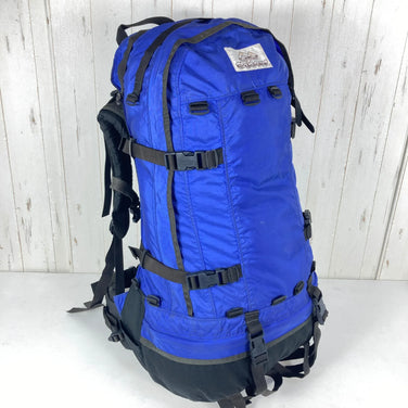 【L ネイビー系】 1986 Gregory ( グレゴリー ) ロック クリーク Rock Creek Electric Blue 生産終了モデル 入手困難 茶タグ 旧タグ ビンテージ ナイロン バッグ ストレージ バックパック 容量【55L～79L】