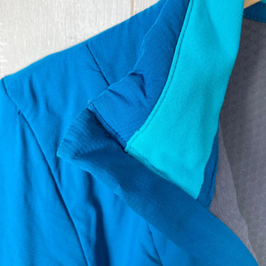 Arcteryx Gaea Jacket, Women's, Small, Blue. Polartex Alpha Active Insulation, Nylon, Outerwear, Synthetic Insulation, Z00054518.