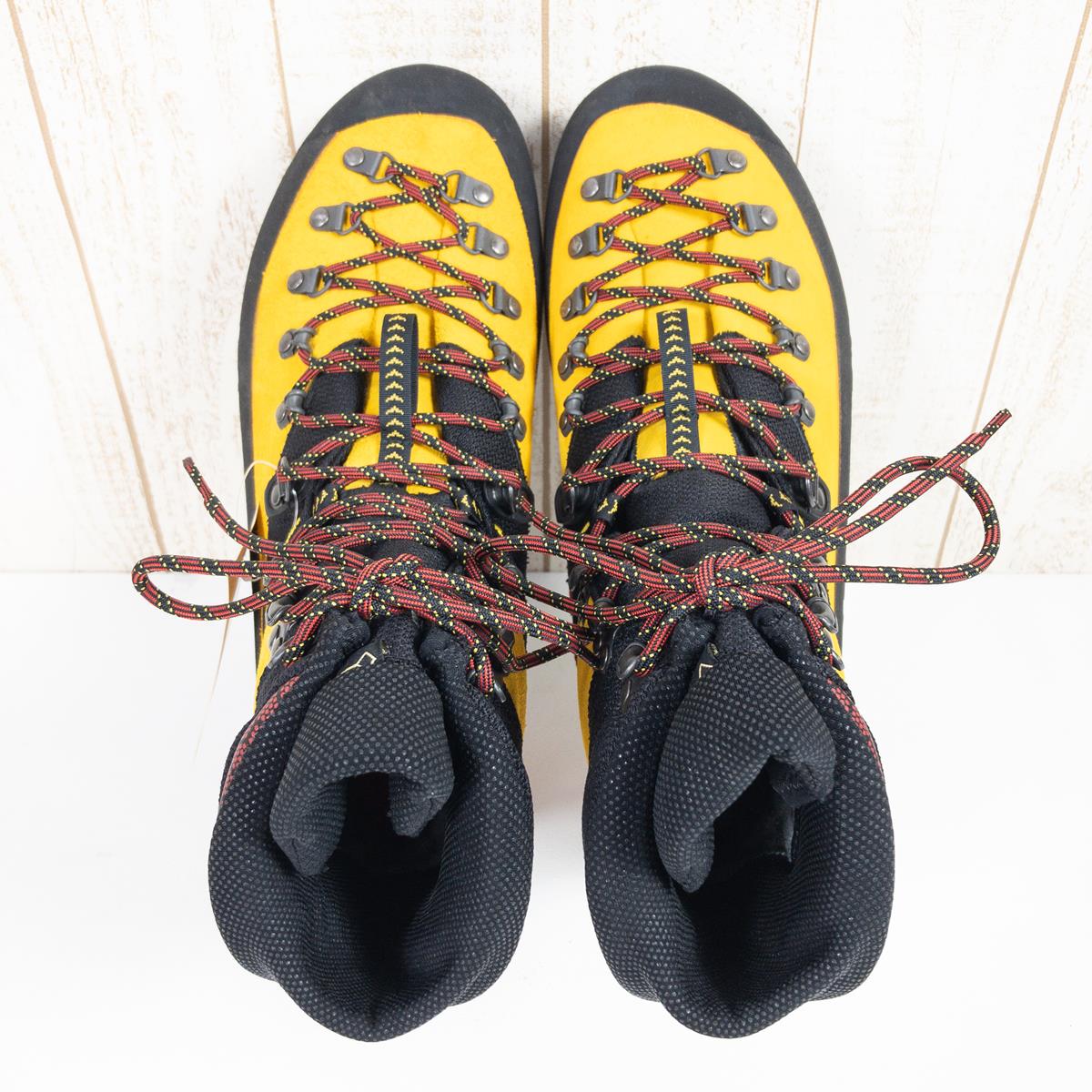 【Men's 27.3cm イエロー系】 La Sportiva ( ラ・スポルティバ ) ネパール キューブ Gtx Nepal Cube Gtx 厳冬期用 ワンタッチアイゼン対応 マウンテニアリング ブーツ 21K Men's  厳冬期用アルパインブーツ フットウェア