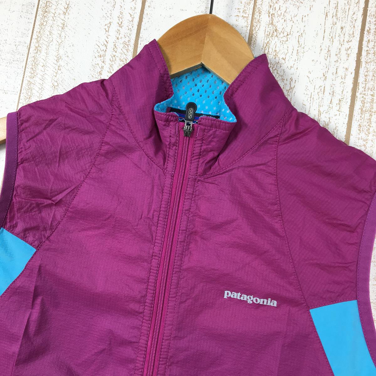 【Women's S パープル系】 Patagonia ( パタゴニア ) ナイン トレイルズ ベスト Nine Trails Vest ウィンドシェル 生産終了モデル 入手困難 24967 International Women's AMH ウィンドシェル ベスト ト