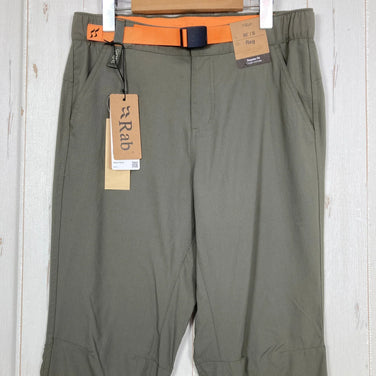 【Men's M Green-ish】 Rab Agden Pants QFW-26 LIGHT KHAKI z00058348 LIGHT KHAKI Softshell Long Pants Bottoms Apparel