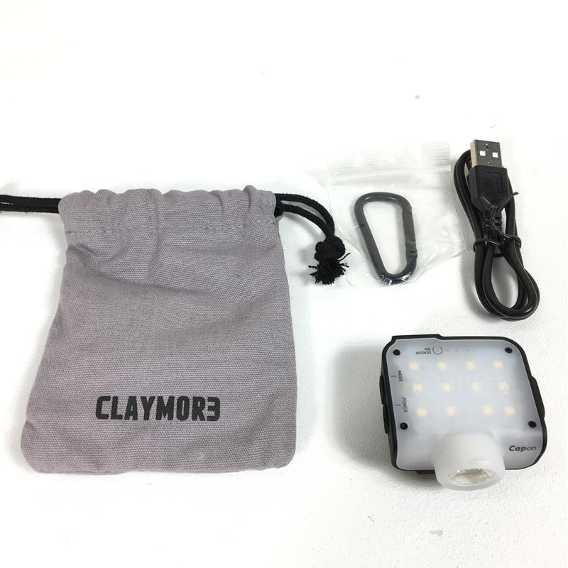 【OneSize ブラック系】 Claymore ( クレイモア ) キャップオン 80C Capon 80C 280ルーメン Usb充電 モーションセンサー機能 800Mah Ledキャップライト ヘッドランプ ランタン 投光器 Clp-800Bk CLP-800