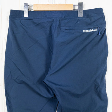 Montbell 男式 L 短裤海军蓝酷裤，尼龙，长裤 (z00053215)