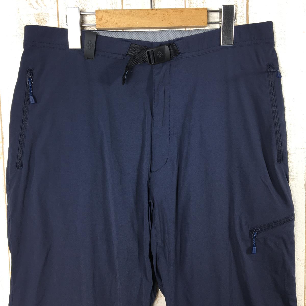 [Men's M Navy] Montbell Stretch Light Pants 1105628 Asian Men's Softshell Long Pants Bottoms Wear