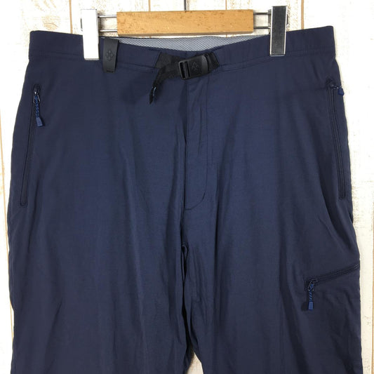 【Men's M ネイビー系】 Montbell ( モンベル ) ストレッチ ライトパンツ 1105628 Asian Men's  ソフトシェル ロングパンツ ボトムス ウェア