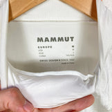 Mammut Body Cool 长袖 AF 女款中号象牙色，亚洲版型，尼龙，长袖衬衫，合成纤维，z00054735