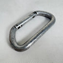 【OneSize シルバー系】 SMC ( Seattle Manufacturing Corporation ) ヴィンテージ D型 カラビナ Vintage D Carabiner ストレートゲート ロッククライミングギア z00061773  ロッククライミン-2