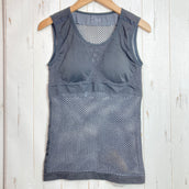 【女款 MAB 黑色系】Millet (觅乐) DRYNAIC MESH 背心 DRYNAIC MESH TANK TOP 聚丙烯 面料 上衣 内衣 衬衫 背心 无袖衫 z00057597 背心