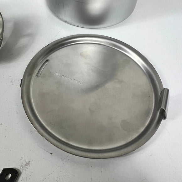 【OneSize シルバー系】 Snowpeak ( スノーピーク ) 火焔ストーブ コーエン クッカーセット Fire Flame Stove Koen Cooker Set BS-010CS z00056939  バーナー ストーブ クックウェア