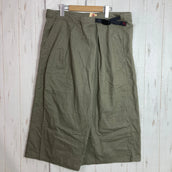 【Women's S グリーン系】 Gramicci ( グラミチ ) リネン ラップ フレア パンツ LINEN WRAP FLARE PANTS ASHGREEN ウェア ボトムス ロングパンツ コットン z00052001 ASHGREEN コットン ロングパンツ - 【公式】2ndGEAR（セカンドギア）Webショップ【登山用品・アウトドア用品専門 買取販売店】