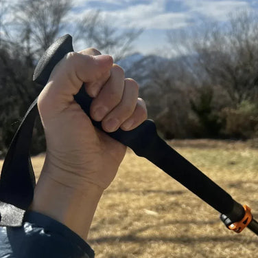 2ndGEAR 山地产品 Flex 折叠登山杖 (FF) - 一对铝合金登山杖（黑色）- 均码