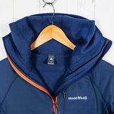 Montbell Trail Action Parka，男款 S 码，海军蓝。这款尼龙抓绒夹克是完美的外套单品。产品编号：z00053028。