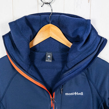 Montbell Trail Action Parka，男款 S 码，海军蓝。这款尼龙抓绒夹克是完美的外套单品。产品编号：z00053028。