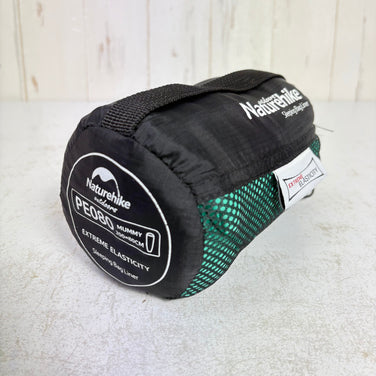 【OneSize グリーン系】 Naturehike ( ネイチャーハイク ) スリーピング バッグ ライナー Sleeping Bag Liner 高伸縮 200 x 80cm コンパクト ポリエステル スリーピングシステム シュラフライナー シーツ z00060