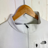 【Men's XL ホワイト系】 The North Face ( ザ・ノースフェイス ) ショートスリーブフラッシュドライスリーディージップアップ S/S FLASHDRY 3D Zip Up オフホワイト (OW) 吸汗速乾 / 抗菌防臭 / UVガード ポリエス