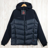 【Men's XL ブラック系】 Mammut ( マムート ) ライム プロ インハイブリッド フーデッド ジャケット アジアンフィット Rime Pro IN Hybrid Hooded Jacket AF ダウン 1013-01320 Men's ダウンインサ - 【公式】2ndGEAR（セカンドギア）Webショップ【登山用品・アウトドア用品専門 買取販売店】