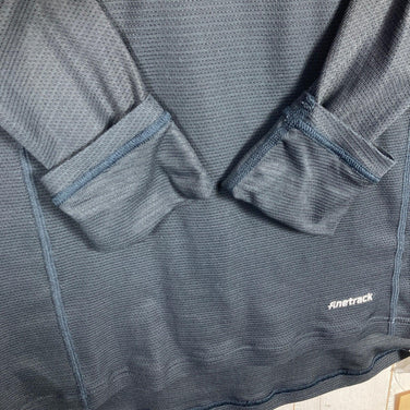 【Men's M グレー系】 Finetrack ( ファイントラック ) ドライレイヤーウォームロングスリーブ ポリエステル ウェア トップス インナー シャツ ロングスリーブTシャツ クルーネック 化繊 z00054670  化繊 ロングスリーブTシャツ クル