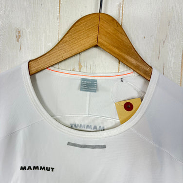 【Women's M ホワイト系】 Mammut ( マムート ) エナジー エフエル Tシャツ アジアンフィット Aenergy FL T-Shirt AF ポリエステル ウェア トップス インナー シャツ ショートスリーブTシャツ クルーネック 化繊 z000573