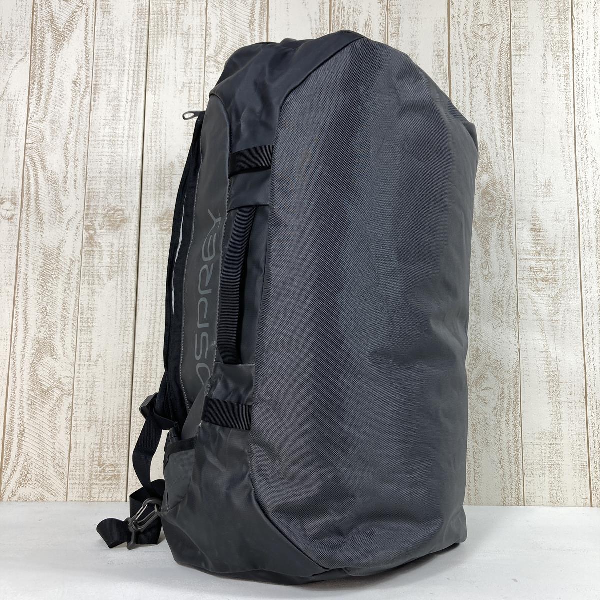 [One Size Black] Osprey Transporter Duffel 65 Duffel Bag Backpack OS55183 Black Waist Bag Hip Pack Bag Storage